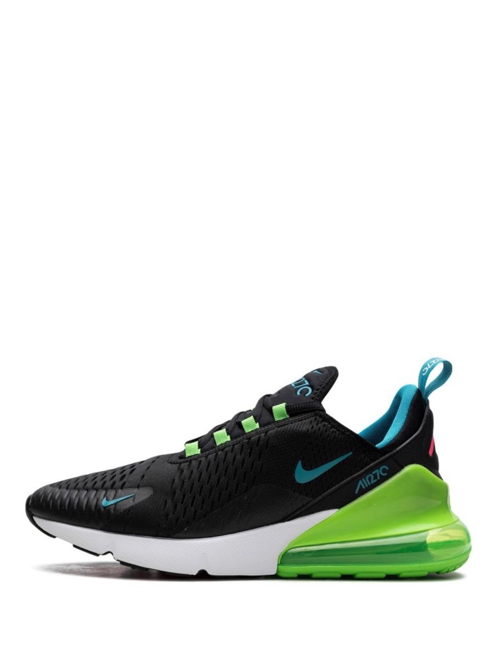 NIKE Air Max 270 'Black Green Strike'-Men’s size 8.5 (Women’s 10)